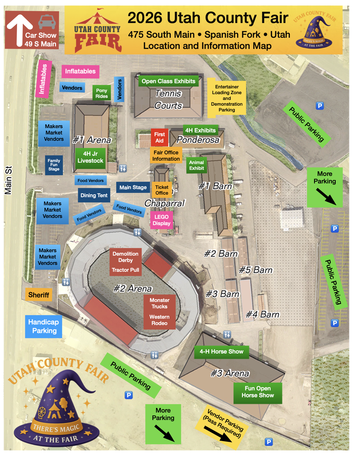 Utah County Fairgrounds Map